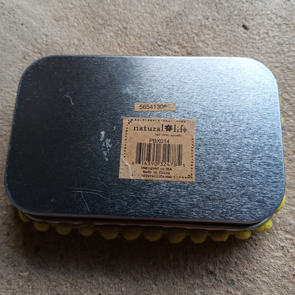 Never Used! Natural Life Tin Prayer Box - Picture 2 of 3